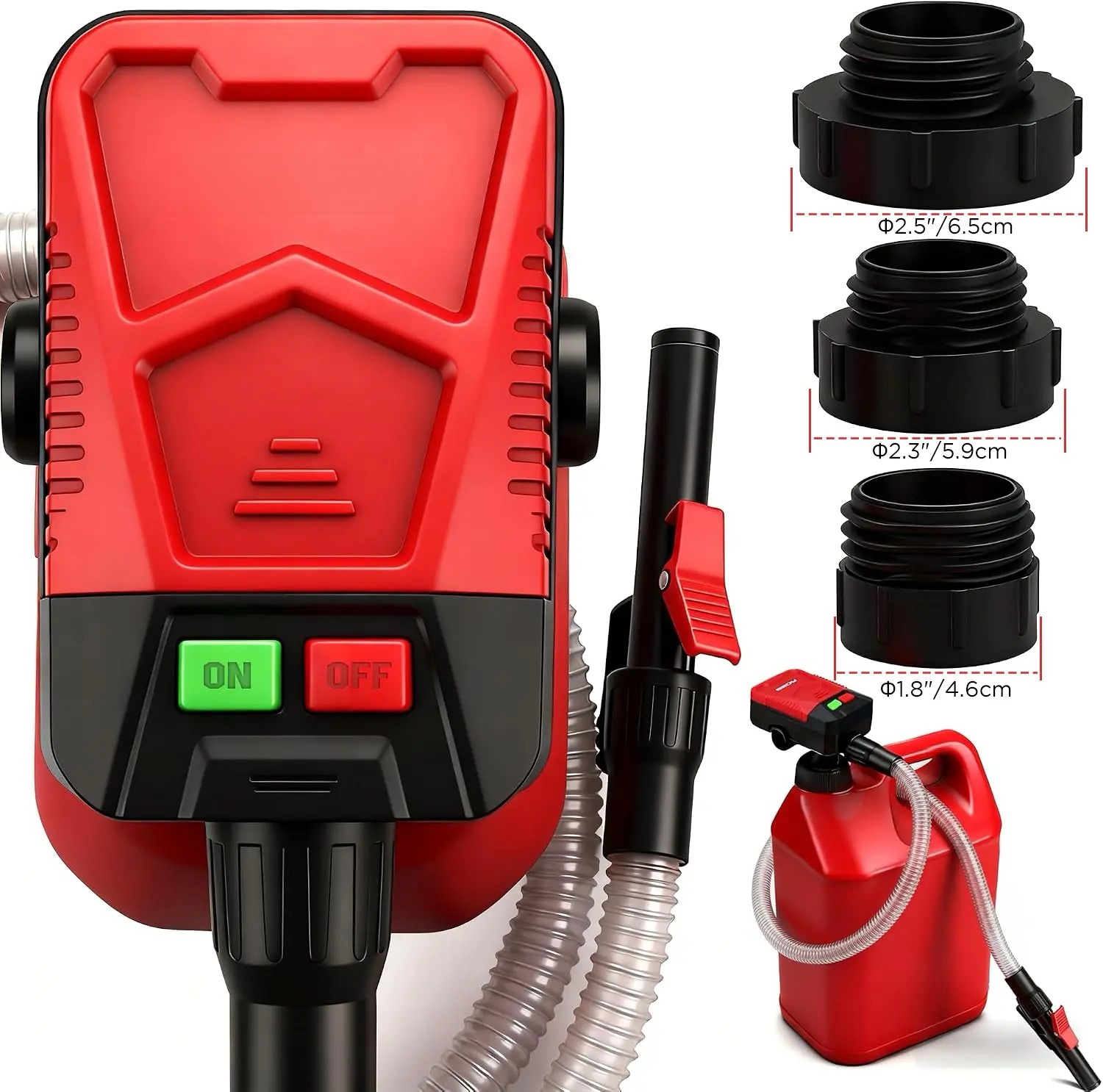 Automatic Transfer Pump Powered - Auto-Stop Sensor, Efficient